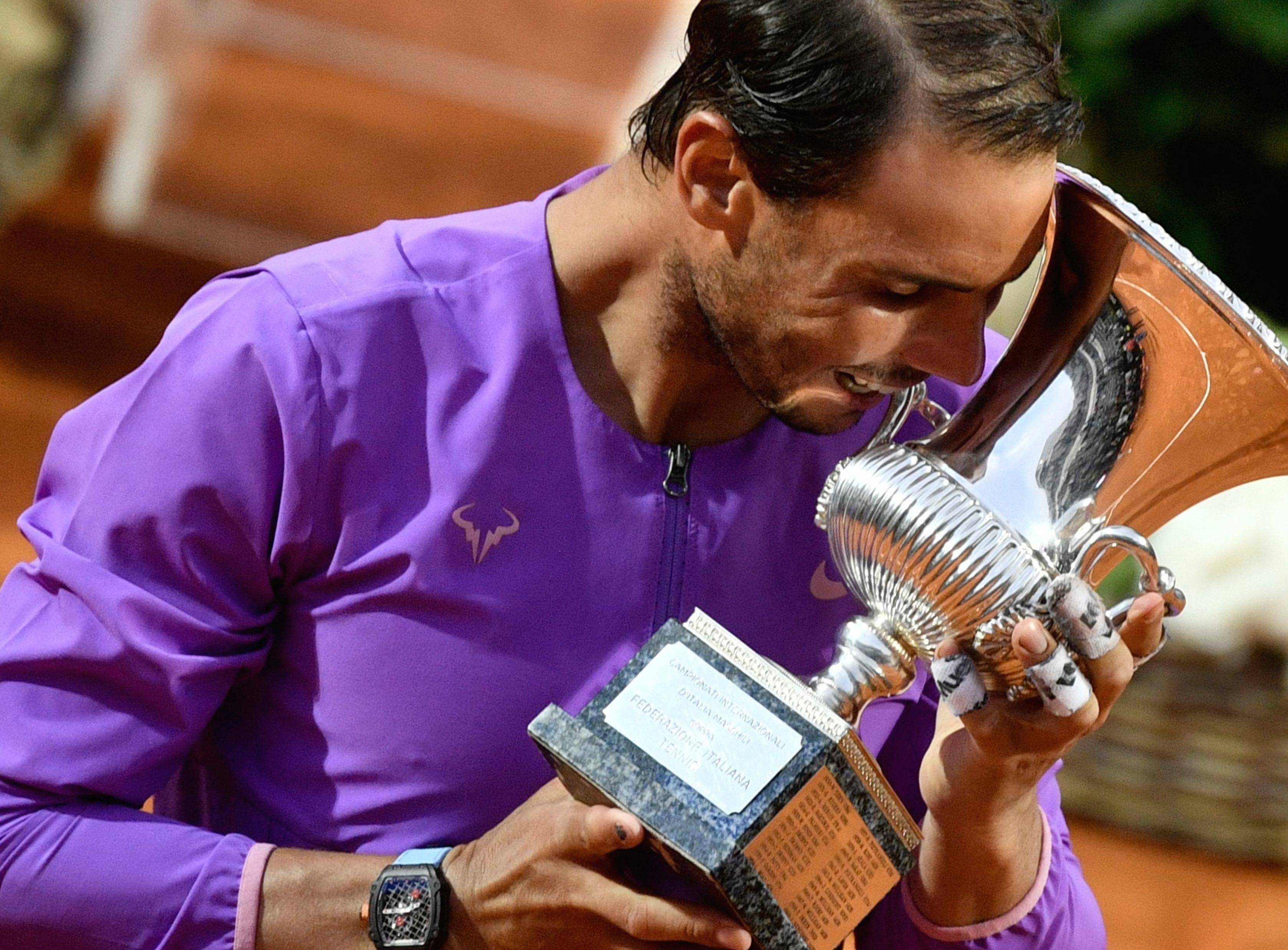 Rafael Nadal beat Deyo to win the Rome Masters