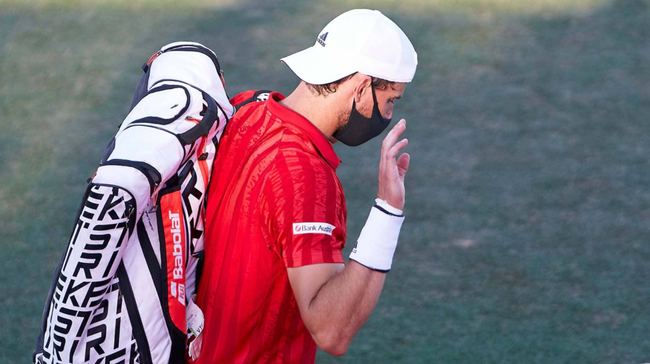 ATP250马洛卡锦标赛：蒂姆受伤中途退赛 