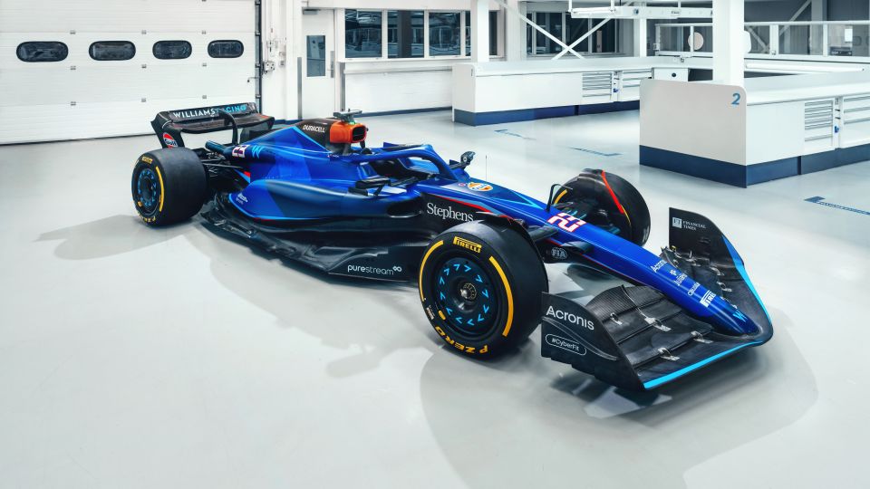 2023赛季F1威廉姆斯车队新车——FW45