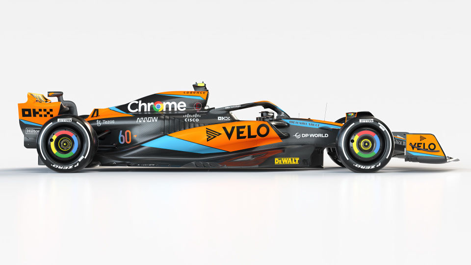 2023赛季F1迈凯伦车队新车——MCL60