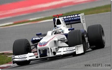 BMW Sauber F1 2009 interim car