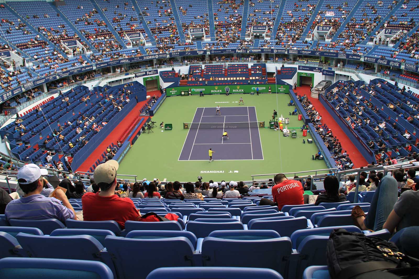 2011年ATP网球大师赛上海网球中心比赛花絮