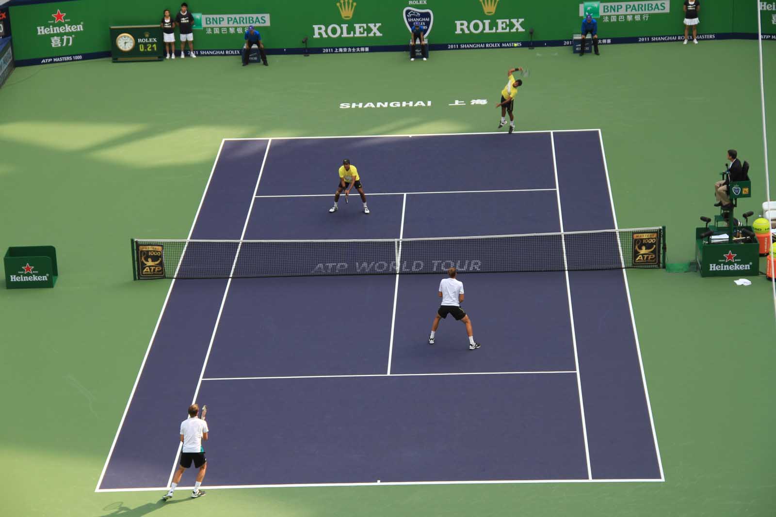 2011年ATP网球大师赛上海网球中心比赛花絮