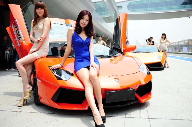 中国超跑嘉年华美女车模