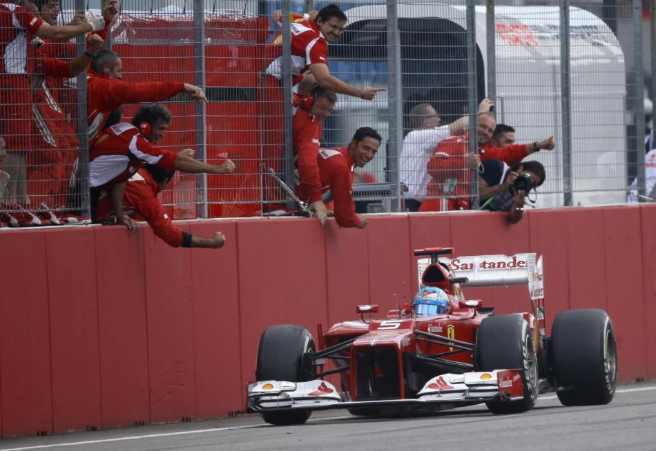 2012F1德国站正赛日美图