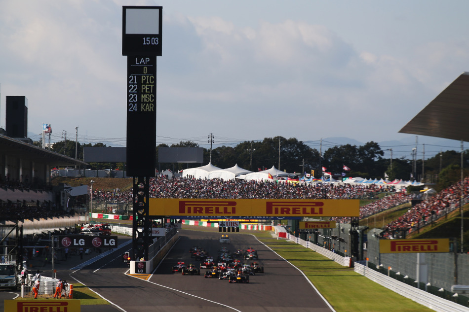 2012F1日本站正赛日