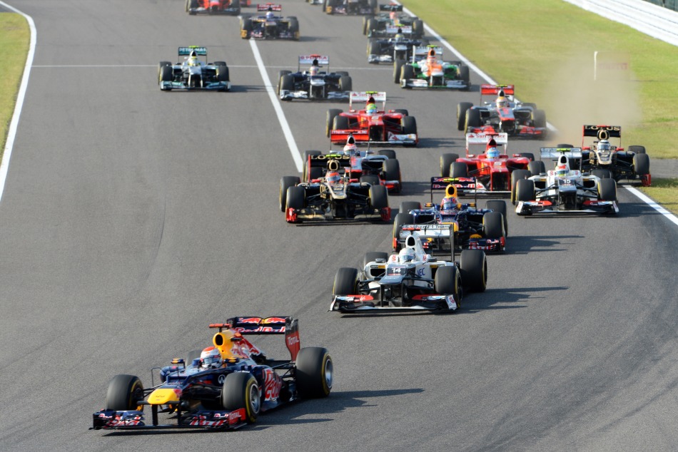 2012F1日本站正赛日