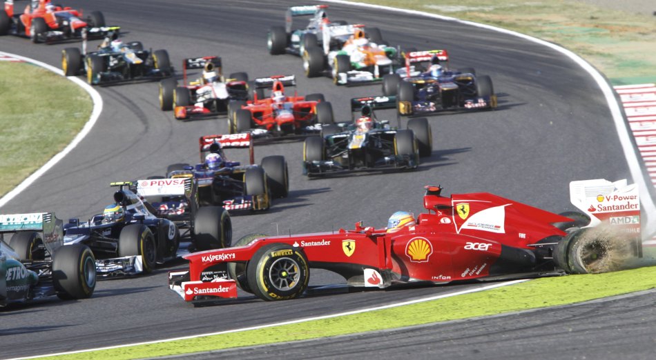 2012F1日本站正赛日