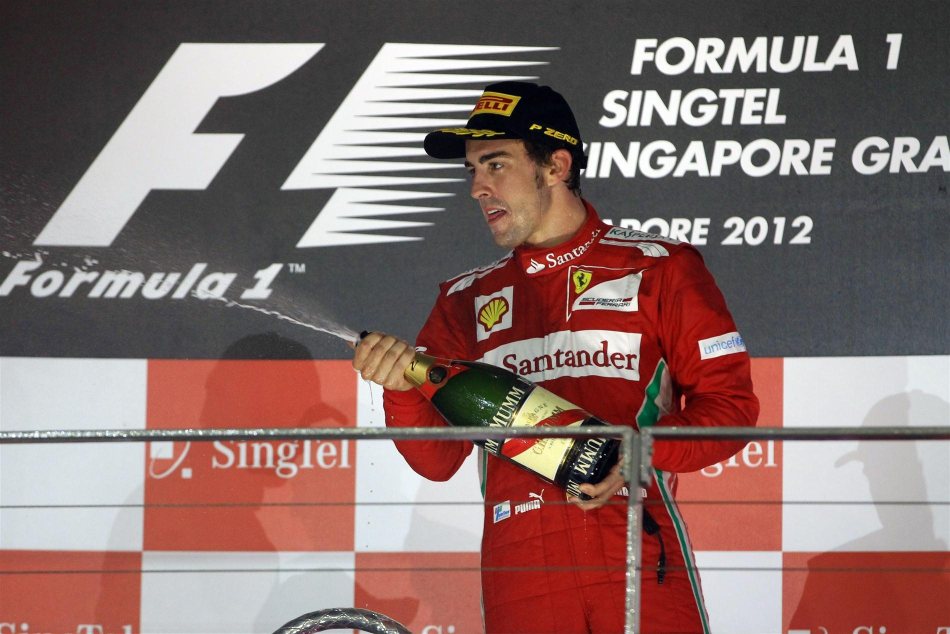 2012F1新加坡站正赛日