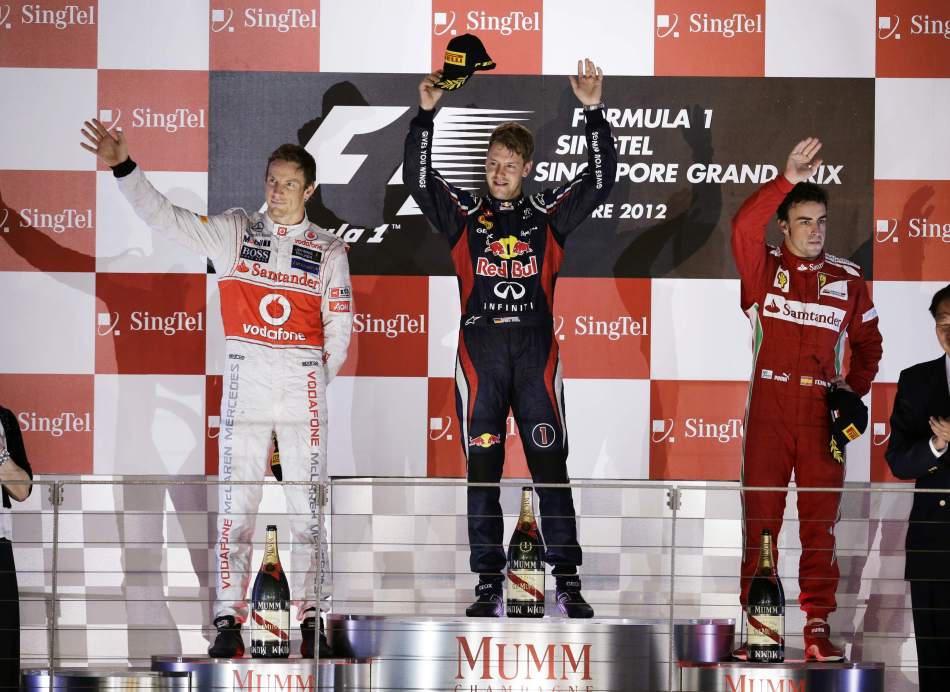 2012F1新加坡站正赛日