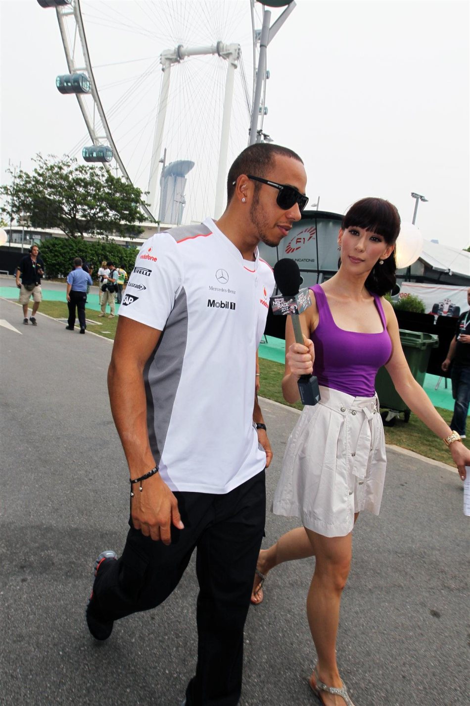 2012F1新加坡站正赛日