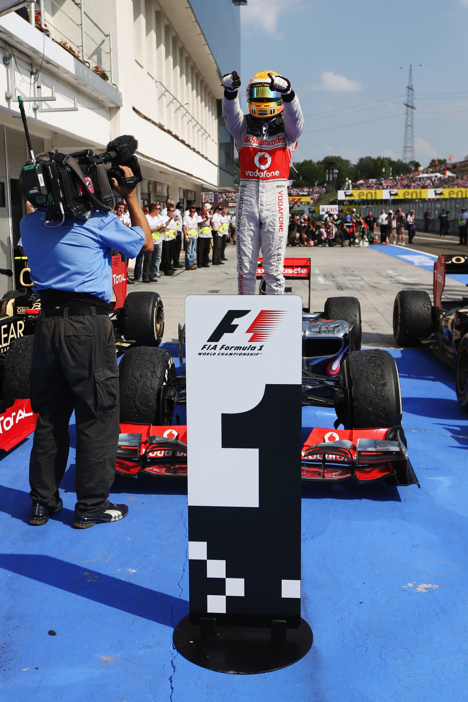 2012F1匈牙利站正赛日精彩图片