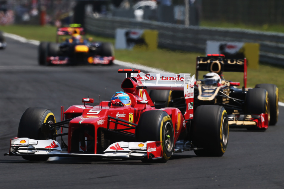 2012F1匈牙利站正赛日精彩图片