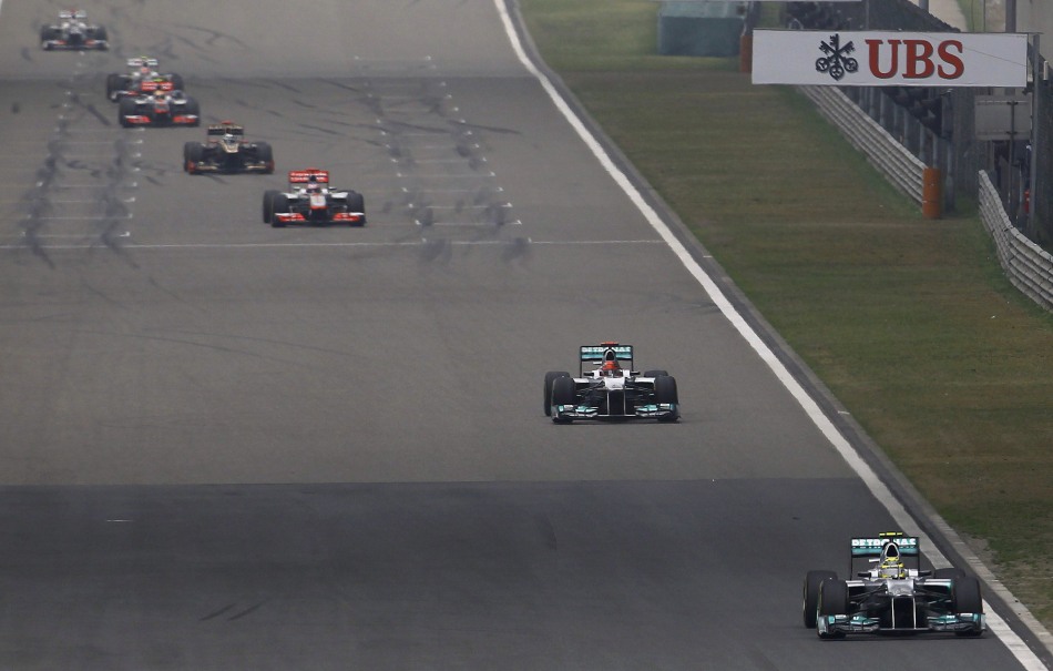 2012年F1中国站正式比赛