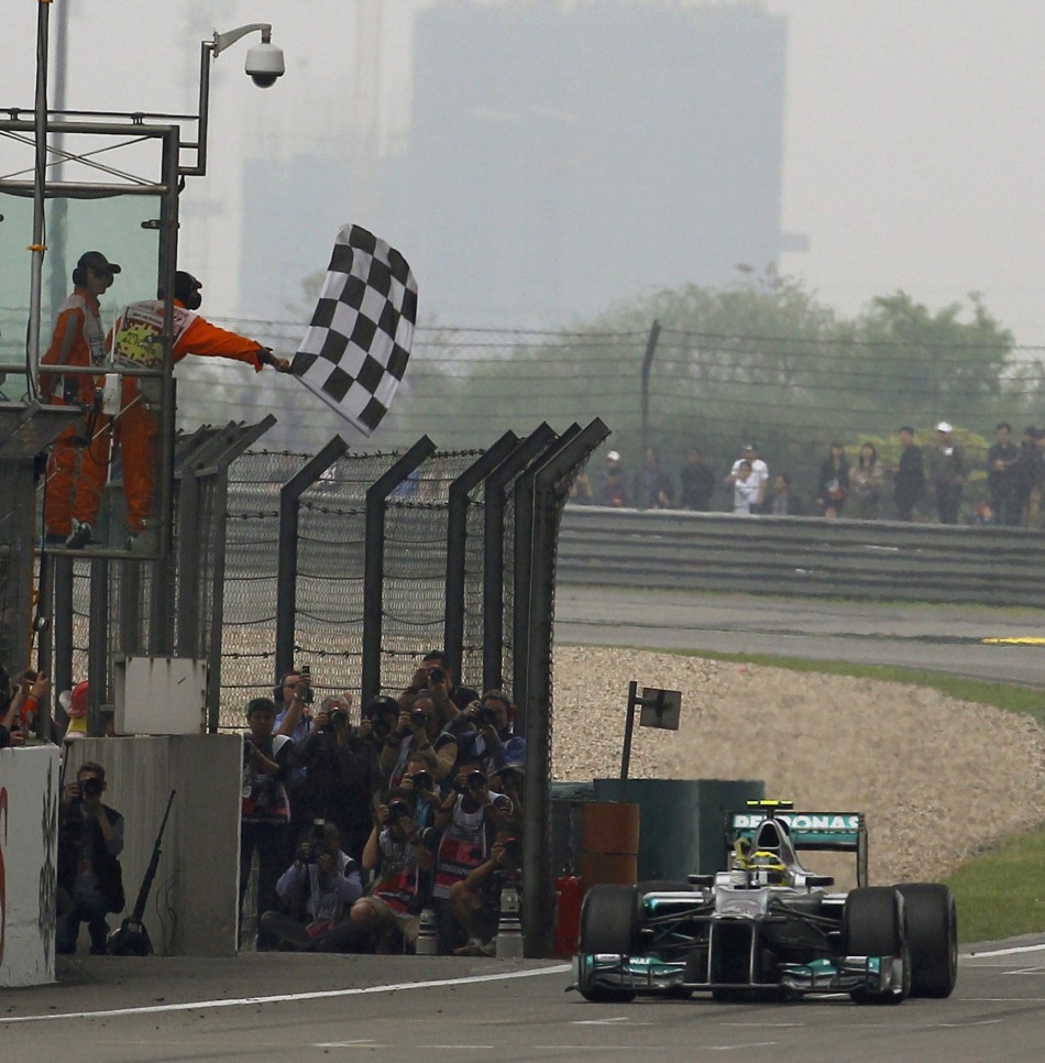 2012年F1中国站正式比赛