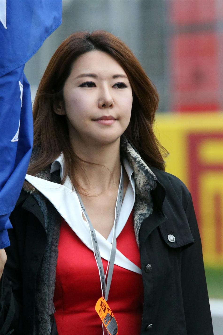 F1韩国站赛车美女宝贝