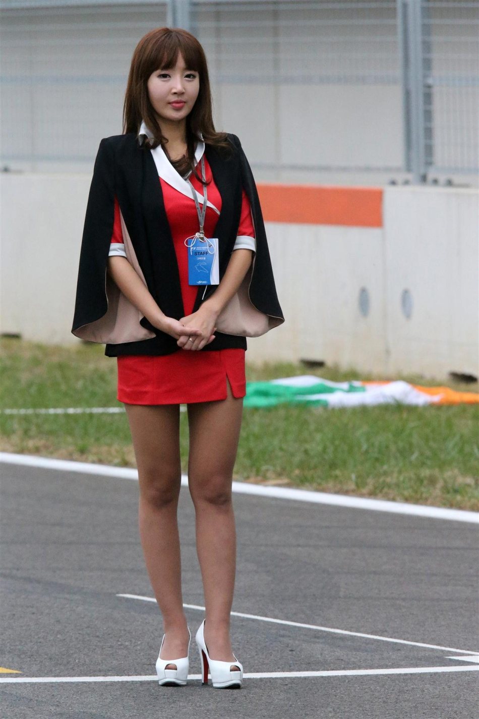 F1韩国站赛车美女宝贝