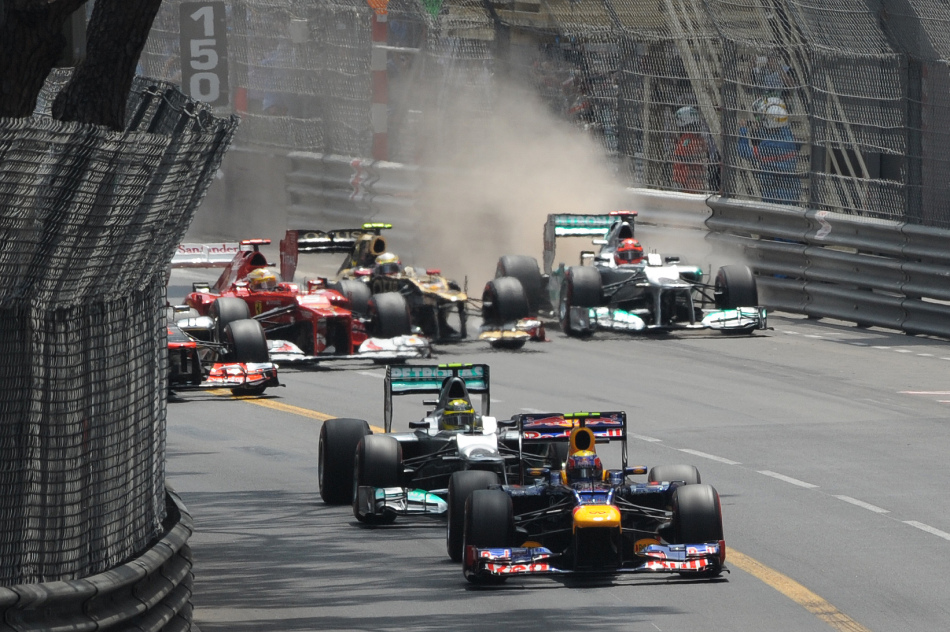 2012年F1摩纳哥站周日正赛