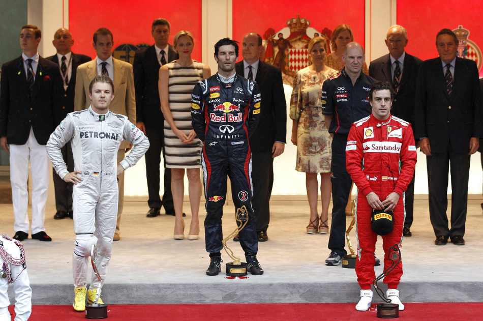 2012年F1摩纳哥站周日正赛