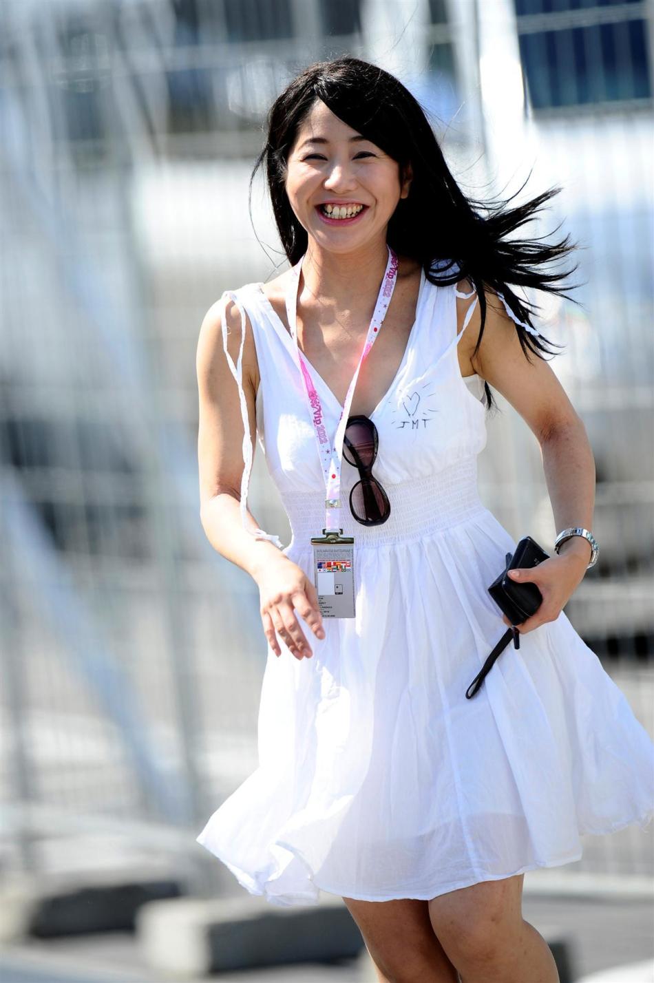 2012年F1日本站围场美女