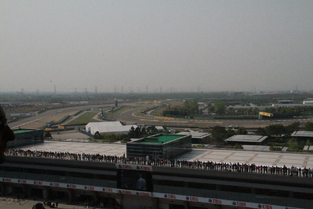 2013F1中国大奖赛正赛比赛现场花絮