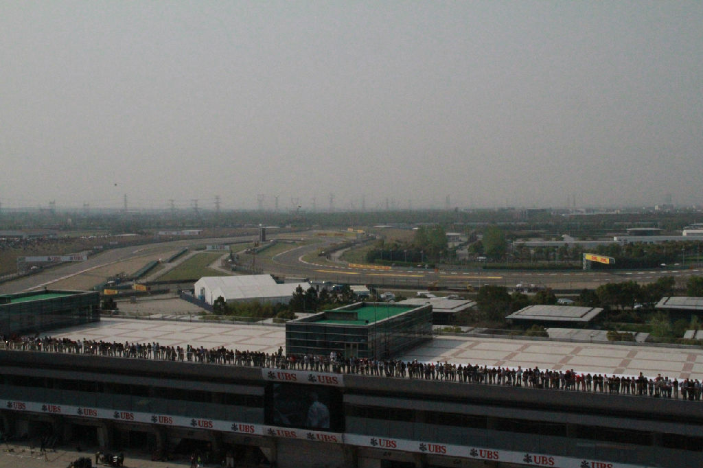 2013F1中国大奖赛正赛比赛现场花絮